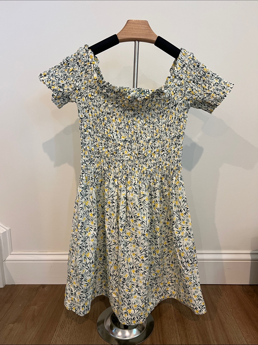 H&M Lemon Dress Womens Small